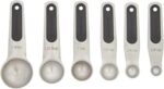 Farberware Professional Stainless SteelMeasuring Spoons Precision and Ease in Every Scoop, Features Magnetic Handles for Easy Storage, Dishwasher Safe - Image 2