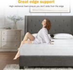 Twin Size Mattress Gel Memory Foam Bed Mattress in a Box Medium Firm and Good Support Removable and Washable Design Breathable Fabric Small Compression Packaging for Kids and Adults - Image 7