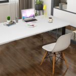 Plastic Folding Table, 5 FT Folding Table, Plastic Portable Tables for Dining Parties Card Picnic Camping, Granite White - Image 5