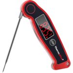 ThermoPro TP19 Waterproof Digital Meat Thermometer for Grilling with Ambidextrous Backlit & Thermocouple Instant Read Kitchen Cooking Food Thermometer for Candy Water Oil BBQ Grill Smoker - Image 2