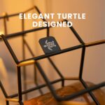 Melvvi Wine Rack Black Metal Large 15" Countertop 3-Tier Stand Holds 14 Bottles & 2 Glasses, Perfect for Kitchen & Bar – No Assembly Required - Image 9