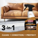 Weiman Leather Cleaner and Conditioner for Furniture - Cleans Conditions and Restores Leather Surfaces - UV Protectants Help Prevent Cracking or Fading of Leather Car Seats, Shoes, Purses - Image 4