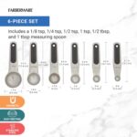 Farberware Professional Stainless SteelMeasuring Spoons Precision and Ease in Every Scoop, Features Magnetic Handles for Easy Storage, Dishwasher Safe - Image 3