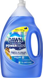Dawn Platinum Plus PowerSuds Liquid Dish Soap, 51.5 oz. Refill - Image 11
