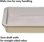 OXO Good Grips Non-Stick Pro Ceramic Coated Metal Bakeware 9” x 13” Cake Pan – Biscuit - Image 6