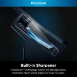 Ninja K32017 Foodi NeverDull Premium Knife System, 17 Piece Knife Block Set with Built-in Sharpener, German Stainless Steel Knives, Black - Image 5