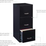 Lorell SOHO 18" 3-Drawer Vertical File - Image 5