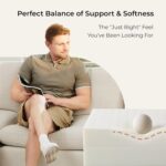 CHITA Sectional Sofa Set, Comfty Cloud Couch, FSC Certified Deep Seat Sectional Couch for Lving Room, 112 inch Width, 3 Seat Modern Modular Sofa, Linen - Image 5