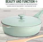 Goodful All-in-One Pan, Multilayer Nonstick, High-Performance Cast Construction, Multipurpose Design Replaces Multiple Pots and Pans, Dishwasher Safe Cookware, 11-Inch, 4.4-Quart Capacity, Sage Green - Image 8