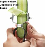 Ultra Sharp Stainless Steel Vegetable Peeler For Potatoes, All Fruits & Veggies - Image 5