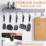 Silicone Spatula Turner, 5-Pack Spatulas Silicone Set for Nonstick Cookware, 600°F Heat Resistant Kitchen Cooking Utensils Set for Egg, Pancake Dishwasher Safe - Image 5