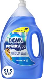 Dawn Platinum Plus PowerSuds Liquid Dish Soap, 51.5 oz. Refill - Image 2