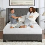 Twin Size Mattress Gel Memory Foam Bed Mattress in a Box Medium Firm and Good Support Removable and Washable Design Breathable Fabric Small Compression Packaging for Kids and Adults - Image 2