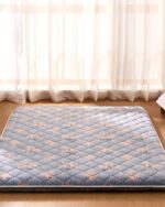 6th Generation Japanese Floor Futon Mattress - Extra-Thick 9-Layer Modern Futon with 100% High-Density Foam, Portable Floor Mattress Sleeping Pad for Adults, Guest Room, Dormitory,Single Size(25"X75") - Image 7