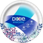 Dixie Paper Dessert Plates, 6 7/8" Inch, 50 Ct (3) - Image 3