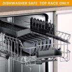 38oz Meal Prep Containers, Extra Large &Thick Food Storage Containers with Lids, Reusable Plastic,Disposable Bento Box,Stackable,Microwave/Freezer/Dishwasher Safe, BPA Free (30Pack) - Image 7