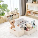 Criusia Drawer Organizer Clothes, 14 Pack Dresser Organizer for Baby Clothes, Underwear, Sock- Foldable Closet Organization and Storage Dividers Bins for Nursery, Bedroom and Dorm (Beige) - Image 7