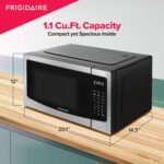 FRIGIDAIRE Stainless Steel Microwave Oven, Multi Function, Programmable, 1.1 Cu Ft 1000-Watt - Image 6