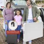 Elevon Folding Table, 6 Feet Heavy Duty Fold-in-Half Utility Table Indoor Outdoor for Camping, Picnic, Party - Image 7