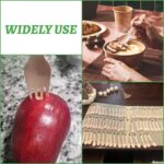 Disposable Wooden Cutlery Spoons - 100 Pack Wooden Spoons Disposable,Biodegradable and Earth Friendly, 6.3 Inch Length - Image 8