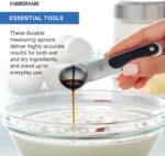 Farberware Professional Stainless SteelMeasuring Spoons Precision and Ease in Every Scoop, Features Magnetic Handles for Easy Storage, Dishwasher Safe - Image 6