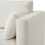 CHITA Sectional Sofa Set, Comfty Cloud Couch, FSC Certified Deep Seat Sectional Couch for Lving Room, 112 inch Width, 3 Seat Modern Modular Sofa, Linen - Image 7