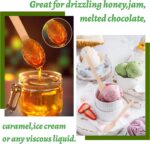 Disposable Wooden Cutlery Spoons - 100 Pack Wooden Spoons Disposable,Biodegradable and Earth Friendly, 6.3 Inch Length - Image 4