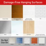 Command Display Ledges, Holds up to 2 lb, Slate, 2 Ledges with 8 Medium Strips, Damage-Free Hanging Floating Shelf with Adhesive Strips, Personalize Living Room, Bedroom, Kids Room or Office - Image 11