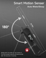 Meat Thermometer Digital 0.5 Sec Instant Read Thermometer, Accurate to ±0.5°F Ultra Fast Digital Food Thermometer for Cooking Outside Grill BBQ, 180° Auto Rotating Display, Waterproof, Auto Wake/Sleep - Image 6