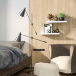 Love-KANKEI Floating Shelves Wall Mounted Set of 2, 17 Inch Rustic Wood Wall Shelves for Storage, Bedroom Living Room Bathroom Kitchen Office and More White - Image 9