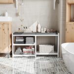 ZHOOGE Shoe Bench & Rack Storage Bench with Seat Cushion, Stable Entryway Bench Holds Up to 300 lb, (35" L x 12" W x 17" H, White) - Image 10