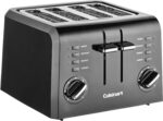 Cuisinart 4-Slice Compact Plastic Toaster, Black, CPT-142BKP1 - Image 2