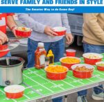 GoBig Red Party Cup Bowls - Large Disposable Plastic Bowls - 22 oz or 60 oz - Image 5