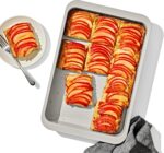 OXO Good Grips Non-Stick Pro Ceramic Coated Metal Bakeware 9” x 13” Cake Pan – Biscuit - Image 9