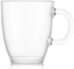 Bodum 12oz Bistro Coffee Mug Single-Wall Tempered Glass, 2 Pack, Clear | Single-Wall - Image 5