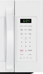 Frigidaire FFMV1846VW 30" White Over the Range Microwave with 1.8 cu. ft. Capacity, 1000 Cooking Watts, Child Lock and 300 CFM in White - Image 5