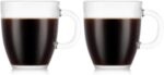 Bodum 12oz Bistro Coffee Mug Single-Wall Tempered Glass, 2 Pack, Clear | Single-Wall - Image 2