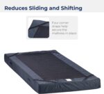 Drive Medical 15076 Decompressing Foam Mattress, Blue - Image 6