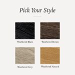 Maven Lane Zeno Bench – Grey Solid Wood – Ideal for Living Room, Entryway and Bedroom Décor - Image 8