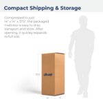 Drive Medical 15076 Decompressing Foam Mattress, Blue - Image 3