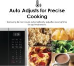 SAMSUNG 1.9 cu. ft. Countertop Microwave with Sensor Cooking, Stainless Steel, MS19DG8500SRAA - Image 4