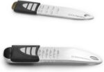 KitchenArt Stainless Steel Pro Sliding Adjust-A-Tablespoon and Teaspoon, Adjustable Measuring Spoon Set - Image 2