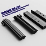 Hunlostten 14in High King Bed Frame No Box Spring Needed, Heavy Duty King Platform Bed Frame with Round Corners, Easy Assembly, Noise Free, Black - Image 9