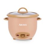 AROMA® 6-Cup (Cooked) One-Touch Pot Style Rice Cooker with CoreCoat™ PFAS-Free Nonstick Ceramic Surface (1.5 Quarts) - Image 2