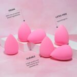 AOA Studio Collection makeup Sponge Set Latex Free and High-definition Set of 6 makeup Wonder blender For Powder Cream and Liquid, Super Soft Wonder Beauty Cosmetic - Image 9