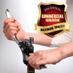 Wine Bottle Opener Corkscrew Set – Luxiluxy [2024 upgraded, does NOT break!] Including Foil Cutter, Bottle Stopper, Opener Stand and Extra Spiral - corkscrews wine opener set- wine opener kit - Image 3