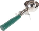 Winco ICD-12 No.12 Ice Cream Disher with Plastic Handle, Green - Image 5