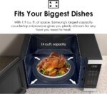 SAMSUNG 1.9 cu. ft. Countertop Microwave with Sensor Cooking, Stainless Steel, MS19DG8500SRAA - Image 5