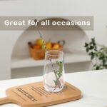 Drinking Glasses Set of 6, 16.4 oz Crystal Water Glasses,Tall Glass Cups,Highball Glass for Cocktail,Juice,Mojito,Iced Tea,Kitchen and Bar Glassware,Gifts for Christmas - Image 7