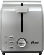 Oster 2-Slice Toaster with Extra Wide Slots, Bagel Toaster, Stainless Steel - Image 2